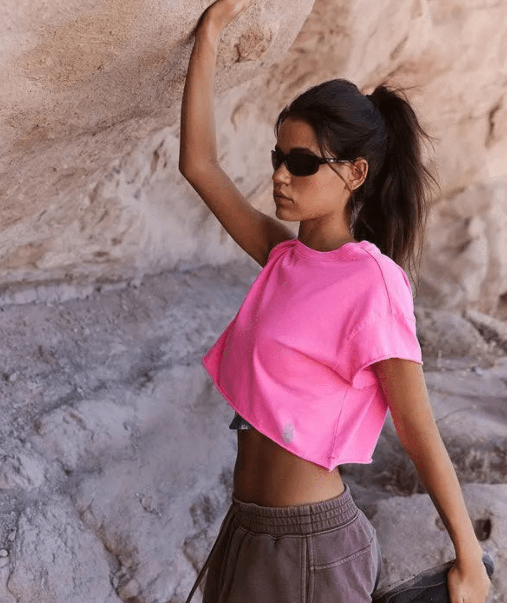 Women’s Hot Shot Cropped Tee - CAKEWISH