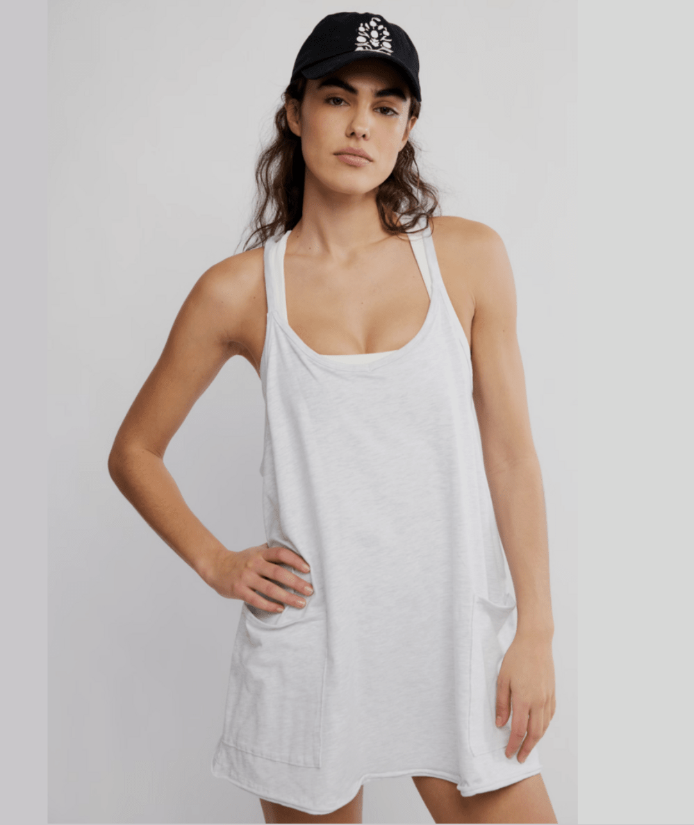 Hot Shot Mini Dress by FP Movement, Pink, M