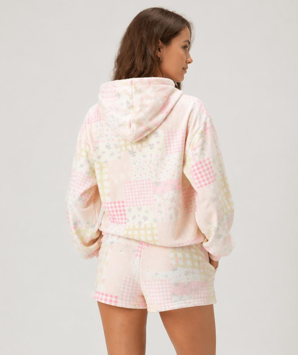 Women’s Pink Patchwork Ellie Shorts - CAKEWISH