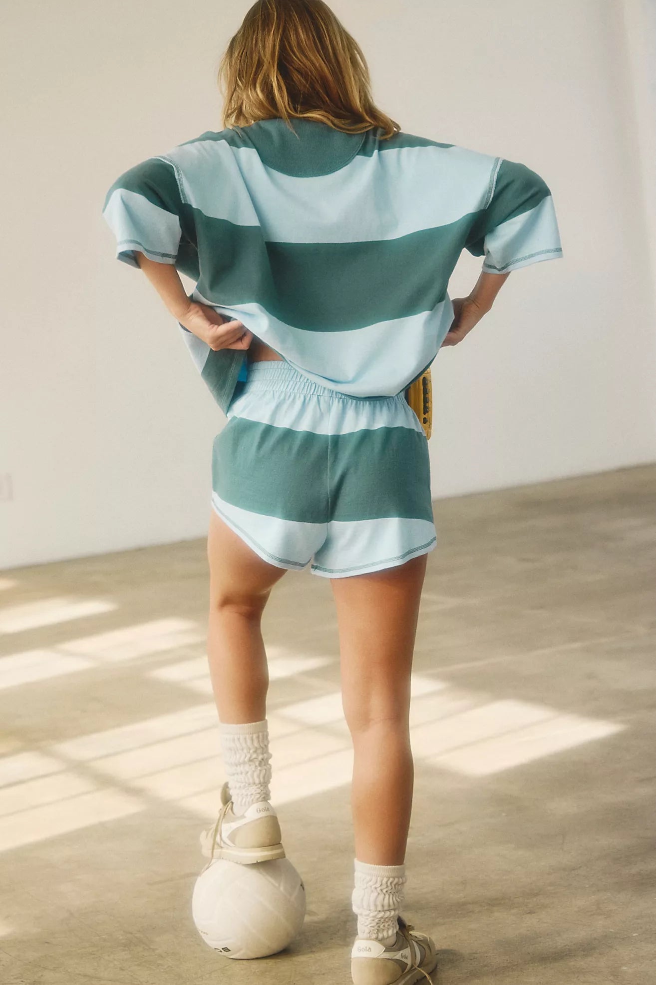 Women’s Retro Rugby Short Set - CAKEWISH