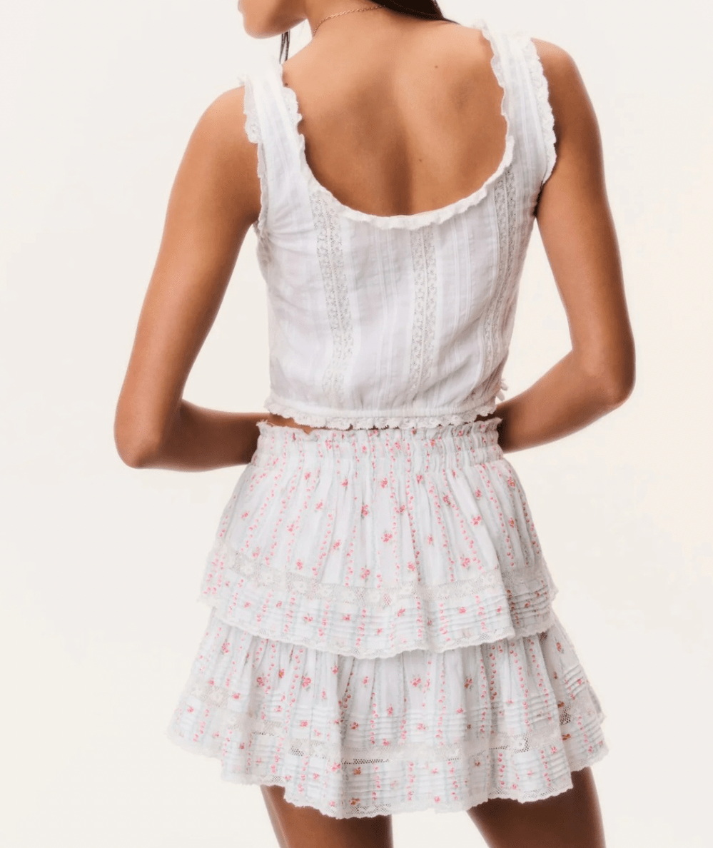 Women’s Ruffle Mini Skirt - CAKEWISH