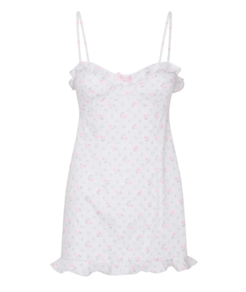 Women’s Stephania Floral Cotton Mini Dress - CAKEWISH