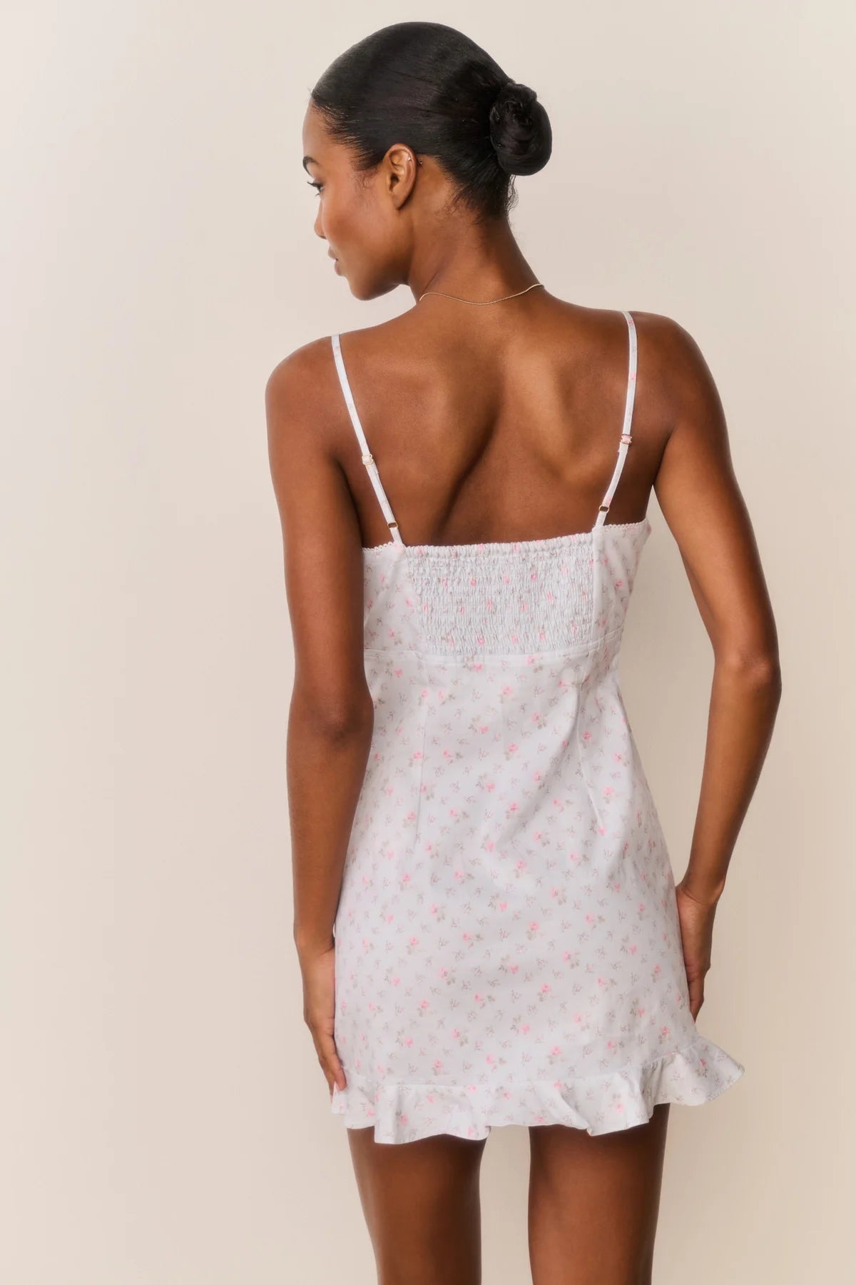 Women’s Stephania Floral Cotton Mini Dress - CAKEWISH