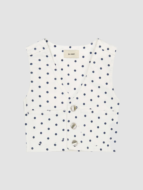 Zizi Marine Dot Vest - CAKEWISH